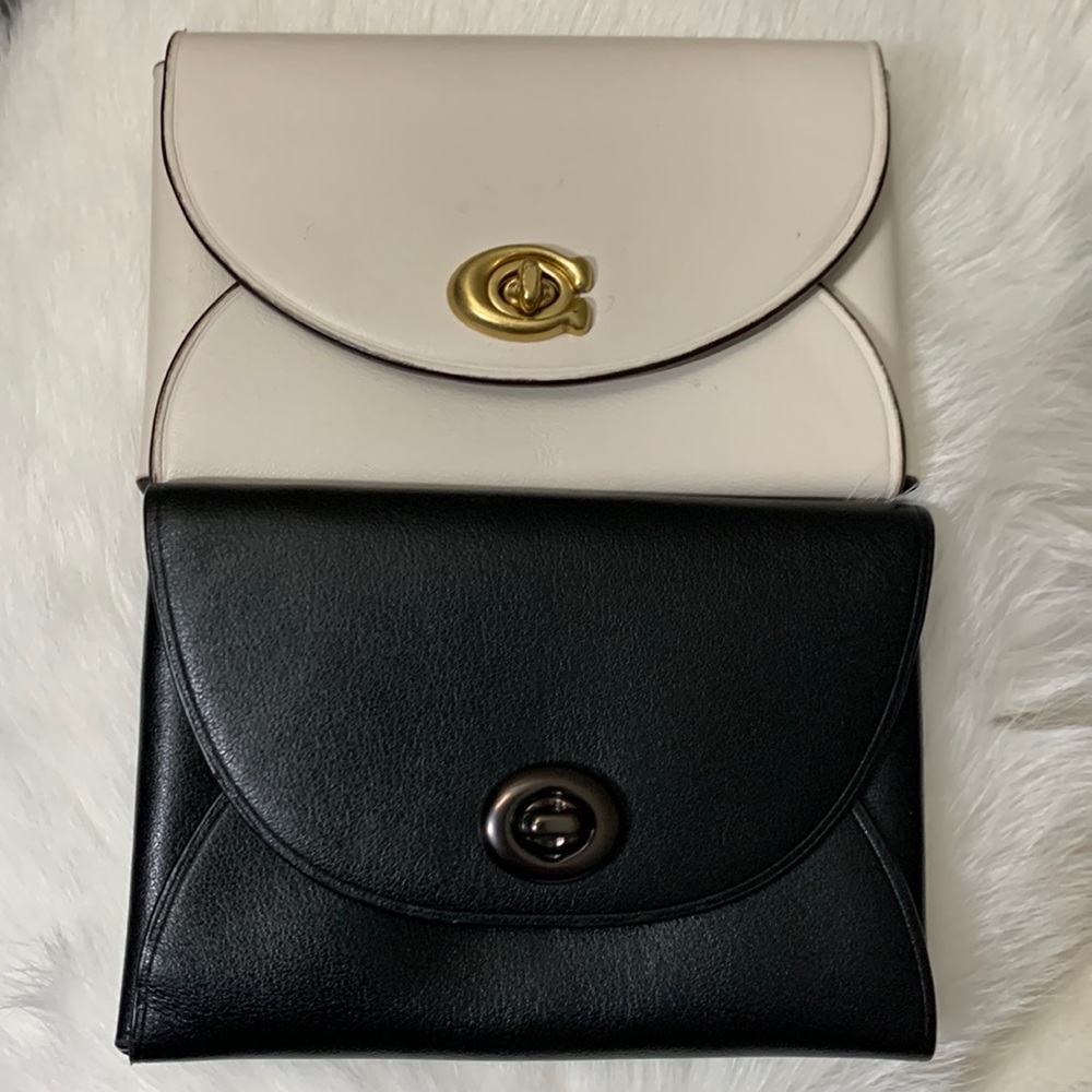 SOLD Coach card cases x2
